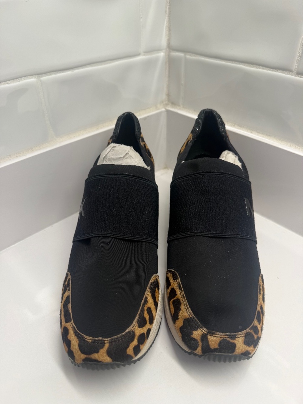 Michael Kors FELIX WEDGE Slip - On Sz 9